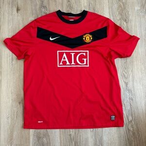 2009-10 Manchester United Home Kit XXL